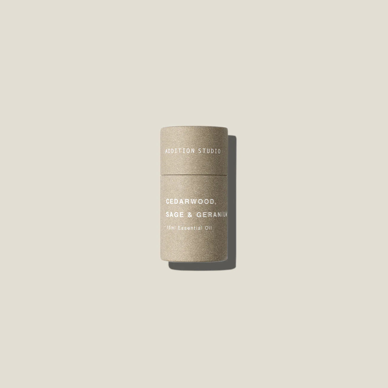 CEDARWOOD, SAGE + GERANIUM ESSENTIAL OIL BLEND BY ADDITION STUDIO