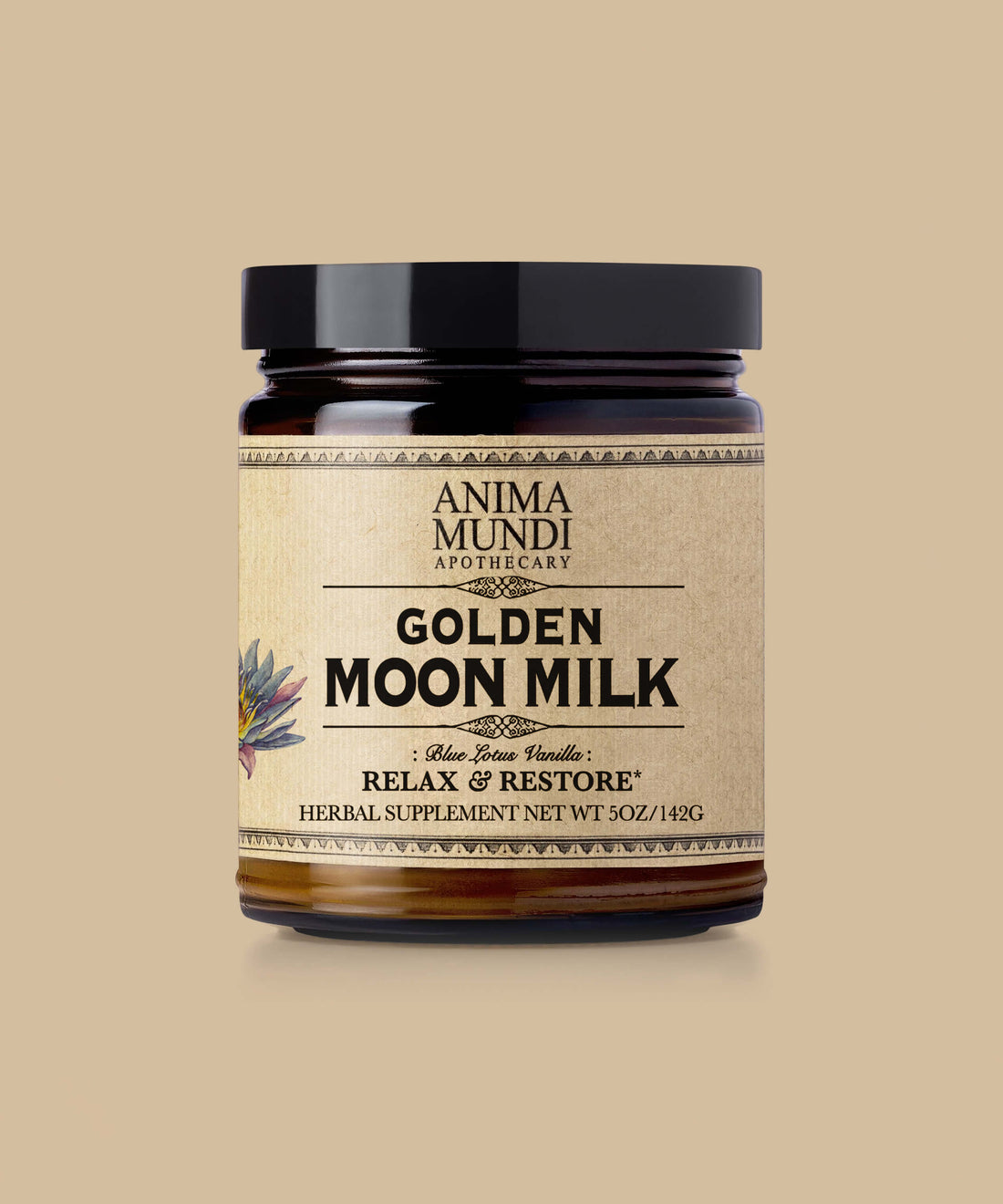 GOLDEN MOON MILK BY ANIMA MUNDI