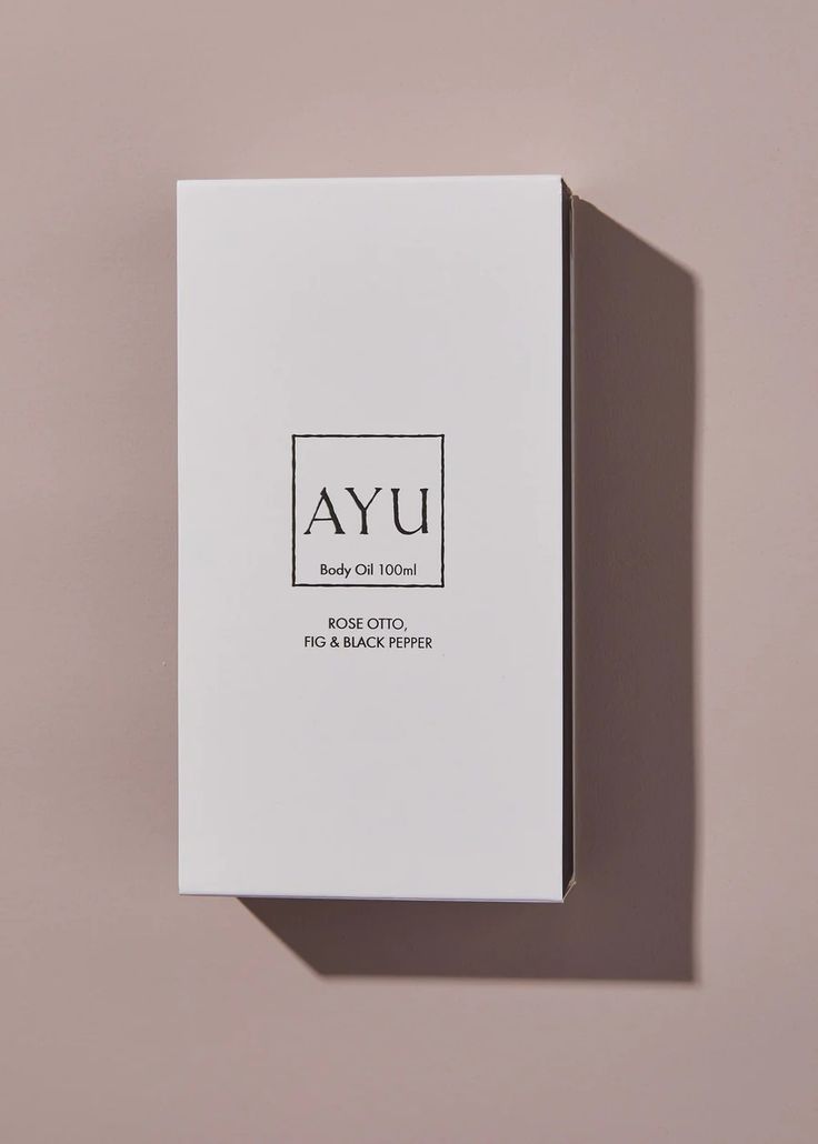 ROSE OTTO, FIG + BLACK PEPPER BODY OIL BY AYU