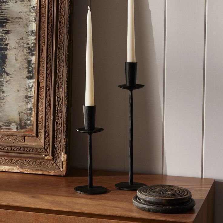 ATELIER BLACK CANDLE STAND