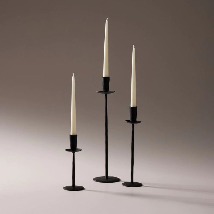 ATELIER BLACK CANDLE STAND