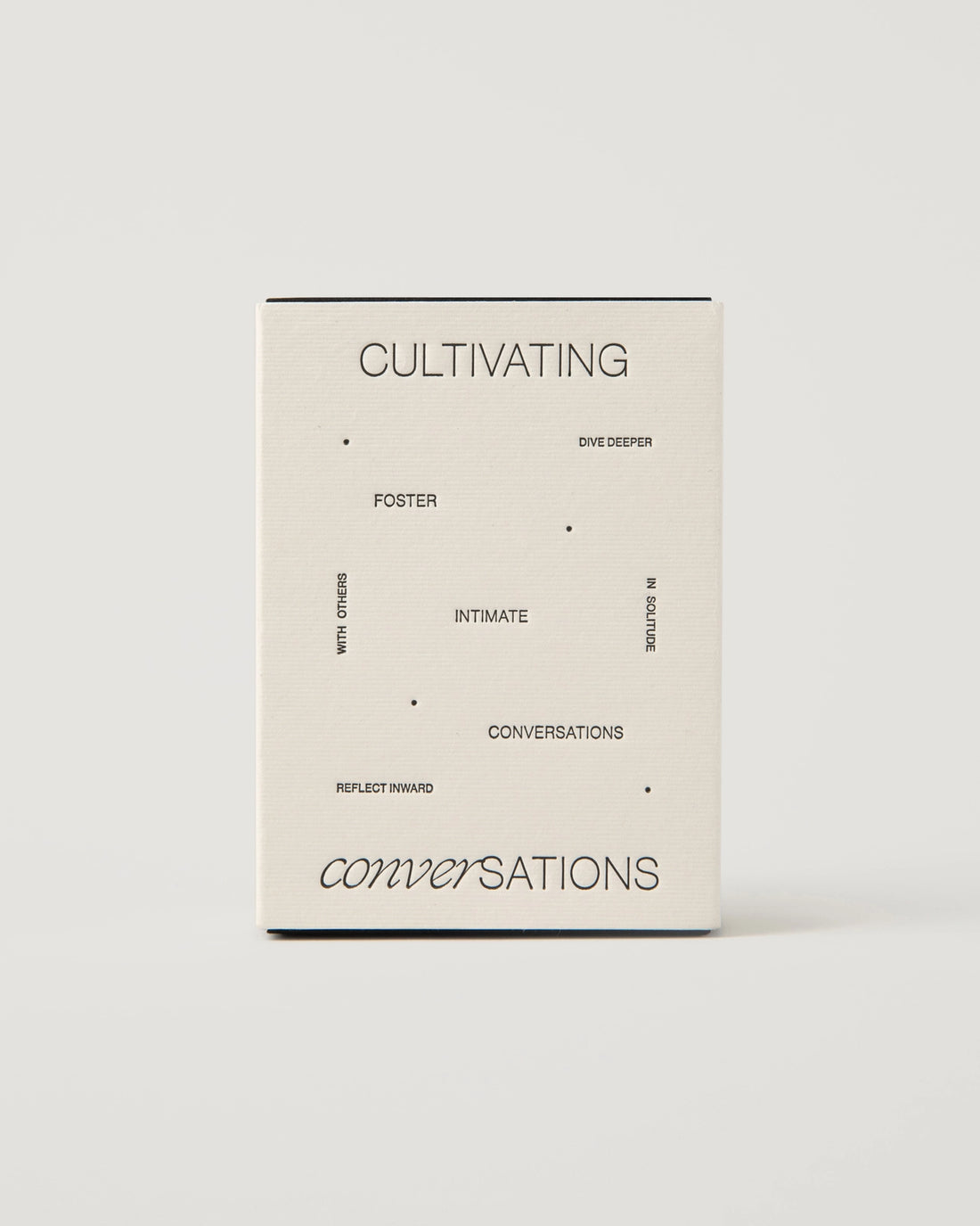 CULTIVATING CONVERSATIONS BY WILDE HOUSE PAPER