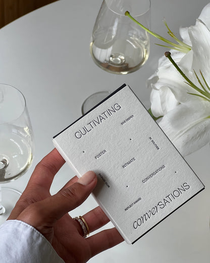 CULTIVATING CONVERSATIONS BY WILDE HOUSE PAPER