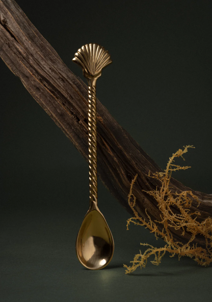 BRASS SEA NYMPH SPOON BY OSKAYA