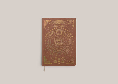 VEGAN LEATHER LINED POCKET JOURNAL BY MAGIC OF I