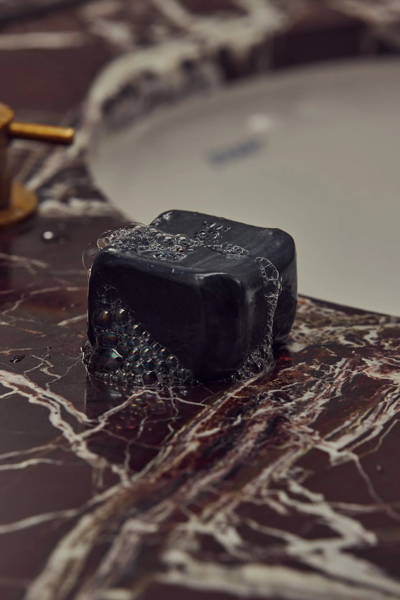 ACTIVATED CHARCOAL OLIVE OIL SOAP BAR BY SAARDÉ